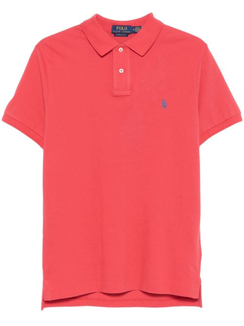 polo uomo slim cotone piqué spring red POLO RALPH LAUREN | 710680784411